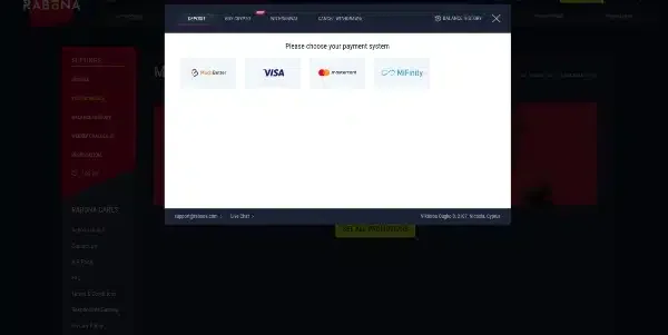 Banking on Rabona Casino