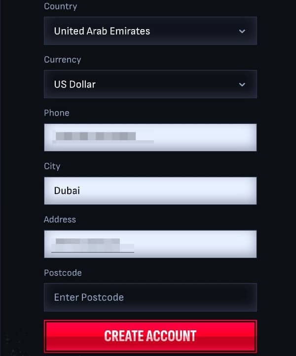 Provide your phone number and address details to sign up On Mafia Casino
