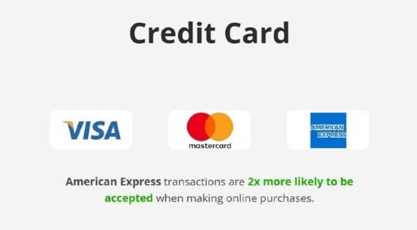 Choose a secure Amex casino and sign up.