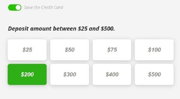 Deposit money and play