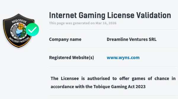 Safety and Security for UAE Players at Wyns Casino