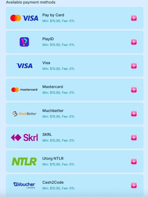 Banking at OnlySpins casino