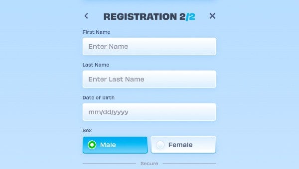 Fill out your verifiable name, date of birth, and gender on OnlySpins casino