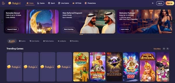 Visit hompage and tap the yellow Sign Up button to open the registration page on BetGCC casino